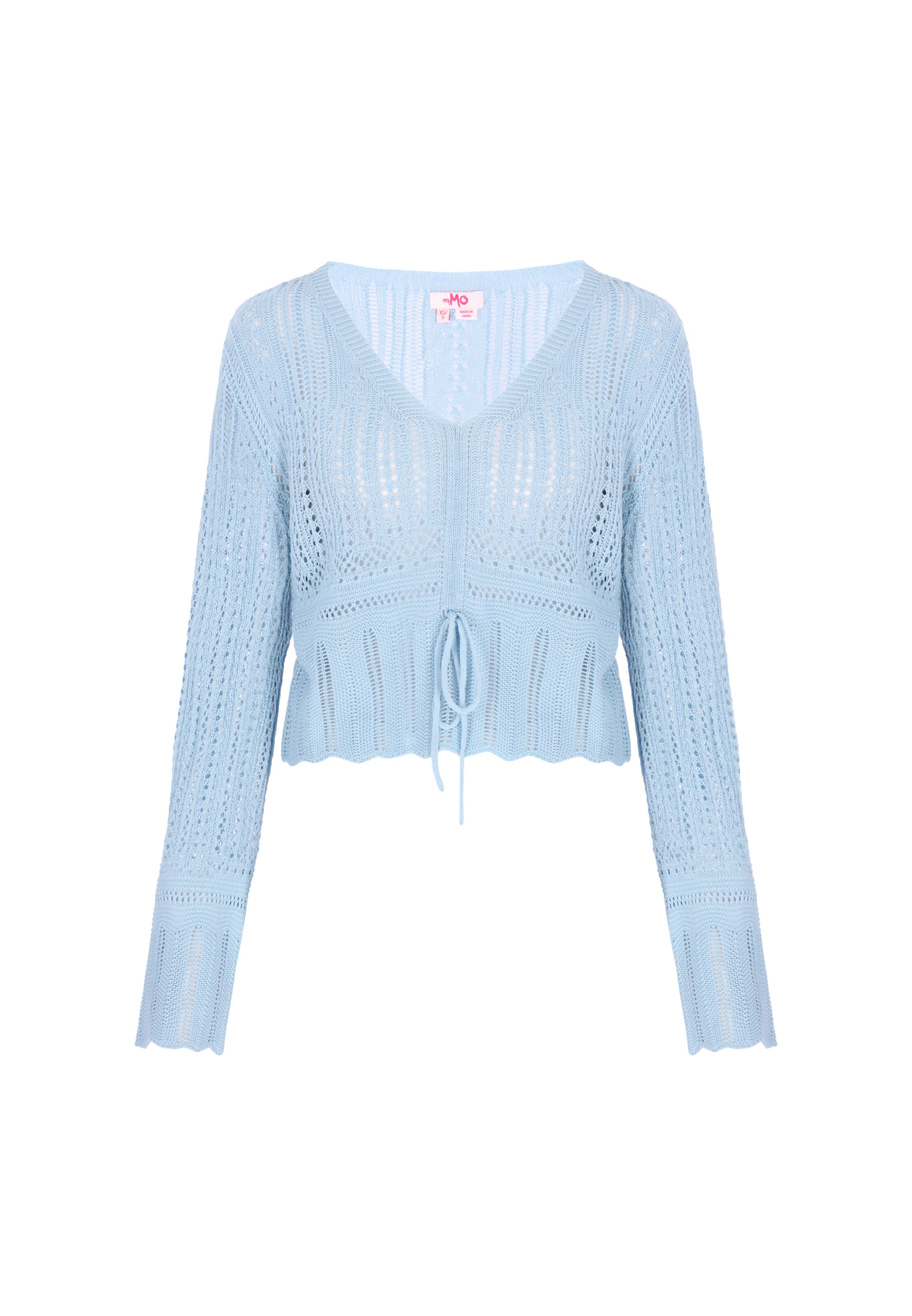 MYMO Pullover 'Young Fashion' in Blau: Vorderseite