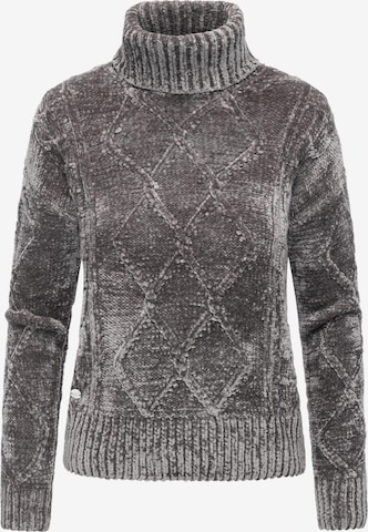 Ragwear Pullover 'Janna' in Grau: Vorderseite