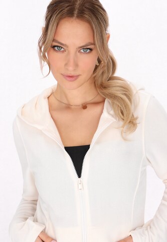 faina Athlsr Fleece jas in Beige