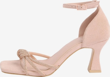 rožinė Friends Like These Basutės su dirželiais: priekis