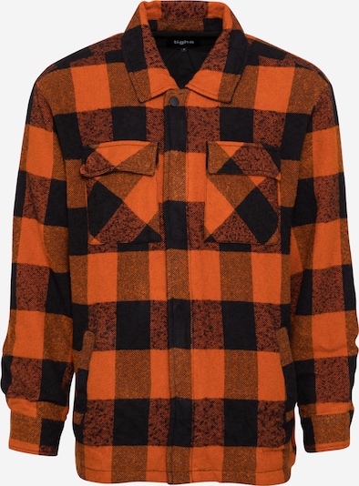 tigha Jacke 'Luke' in orange / schwarz / schwarzmeliert, Produktansicht