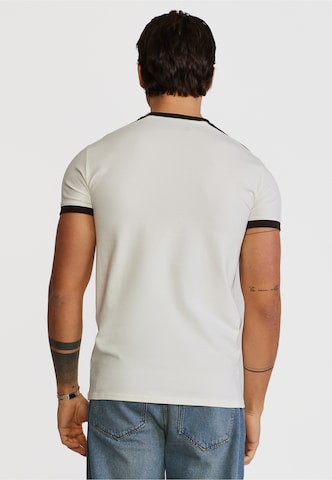 SikSilk Shirt 'Ringer' in Beige