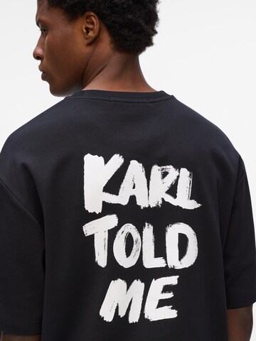 Karl Lagerfeld Paita ' KARL HAT MIR GESAGT ' värissä musta