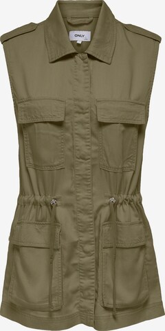 Gilet 'KENYA' ONLY en vert : devant