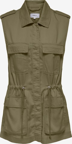 Gilet 'KENYA' ONLY en vert : devant