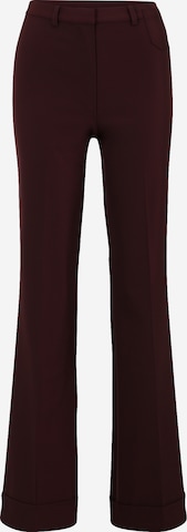 ABOUT YOU REBIRTH STUDIOS Flared Broek 'Pamela' in Rood: voorkant