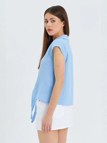 MixRay Blouse in Blauw