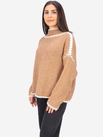 Pull-over 'JOLIE' Seasons of April en marron