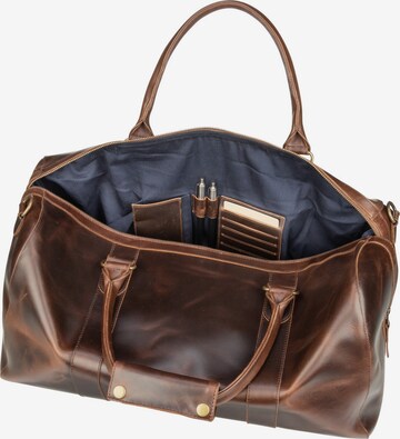 Buckle & Seam Weekender 'Willow' in Braun