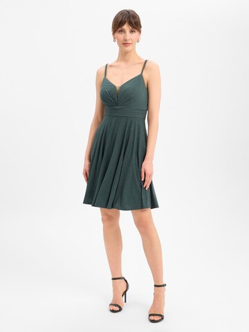 Marie Lund Kleid in Grün: Vorderseite