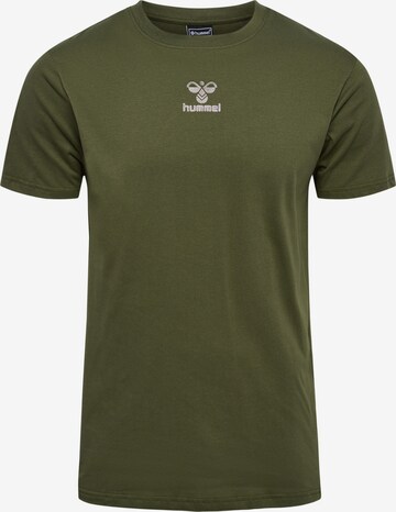 Hummel Performance Shirt 'ACTIVE BEE' in Green: front