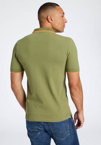 REPLAY Poloshirt in Grün