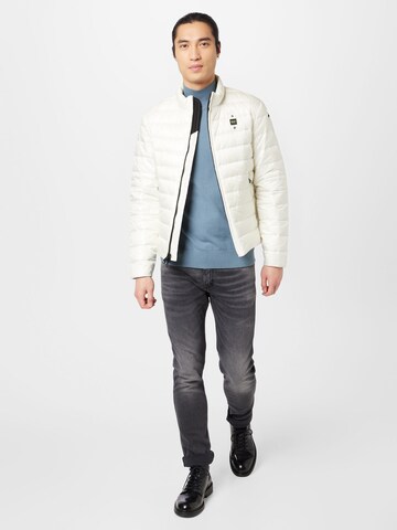 Blauer.USA Jacke in Weiß