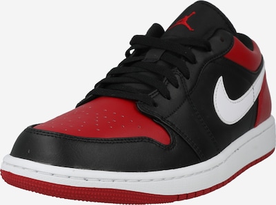 Jordan Matalavartiset tennarit 'Air Jordan 1' värissä punainen / musta / valkoinen, Tuotenäkymä