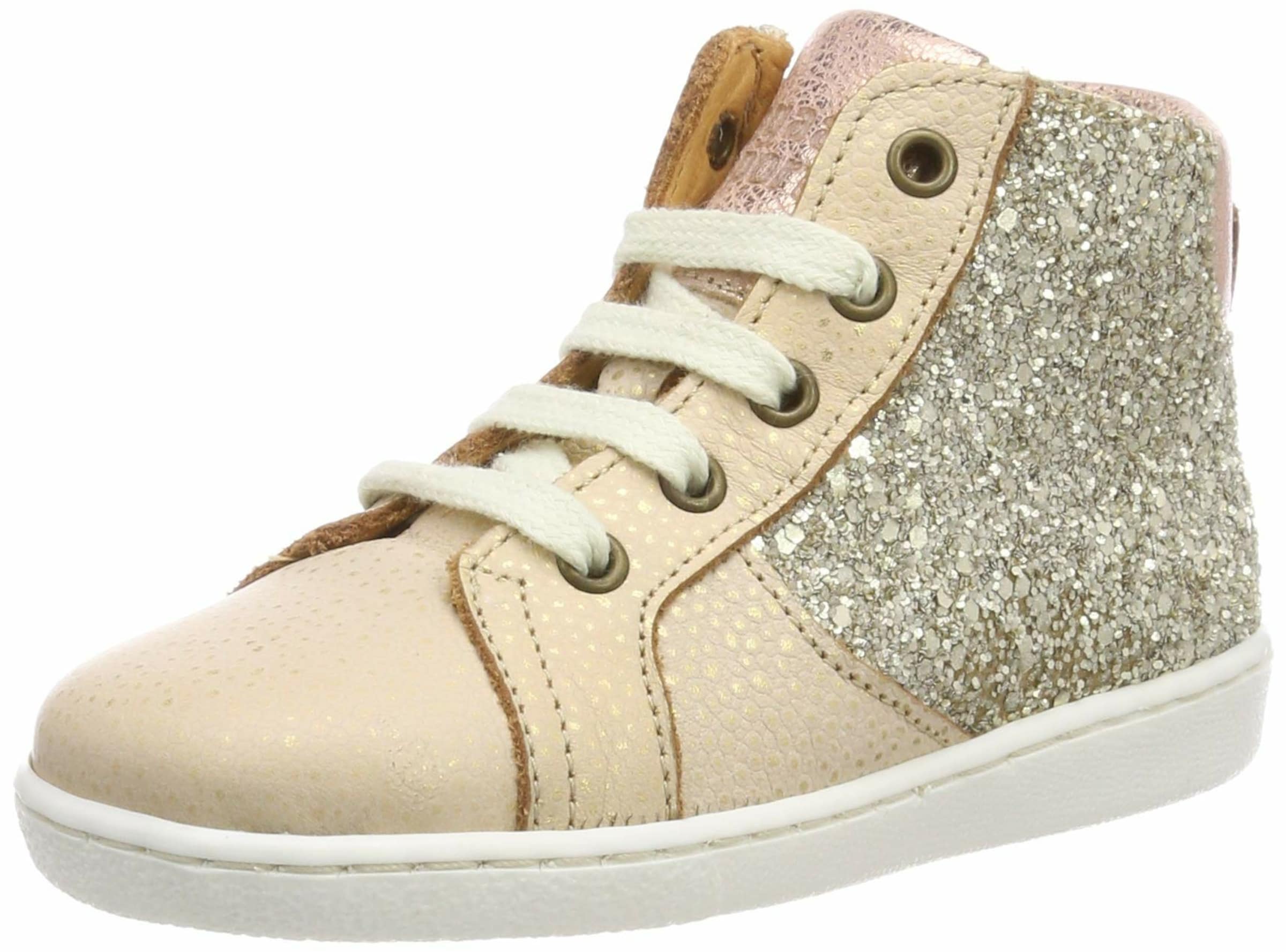 BISGAARD Sneakers in Beige: voorkant