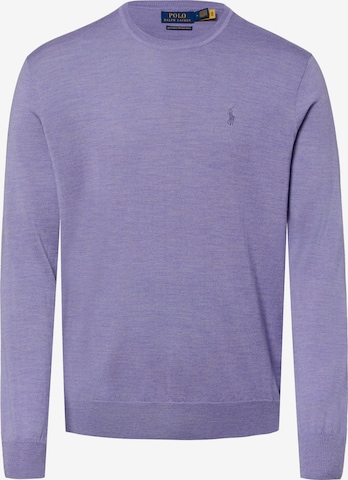 Polo Ralph Lauren Sweater in Purple: front