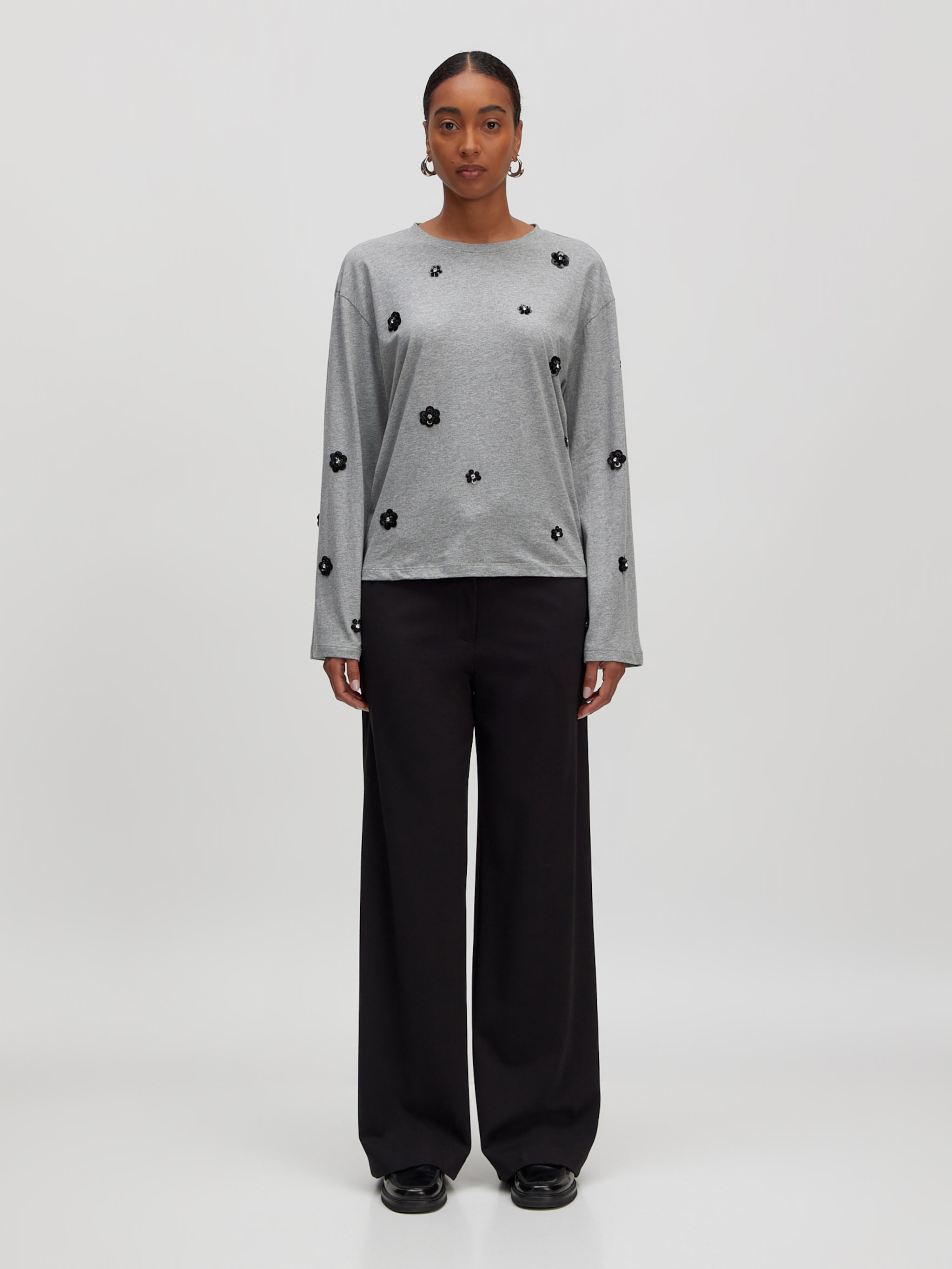 EDITED Produits Pantalon à pince 'Gitta' noir