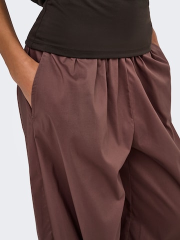 JDY - Loosefit Pantalón bombacho 'FRANKIE' en marrón
