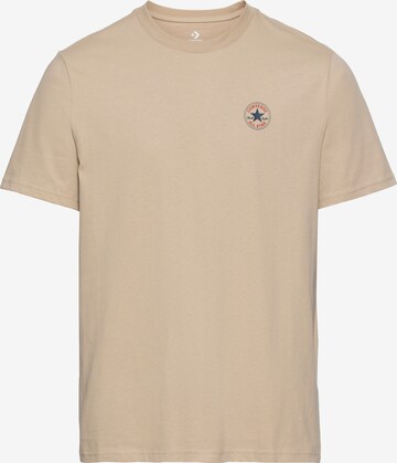 CONVERSE Shirt in Beige: predná strana