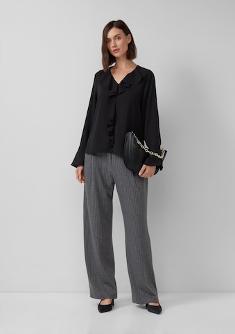 s.Oliver Blouse in Zwart