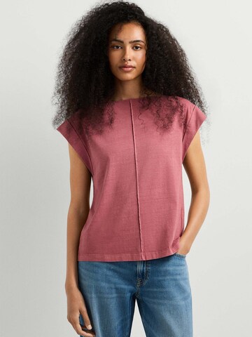 T-shirt Pepe Jeans en rose : devant