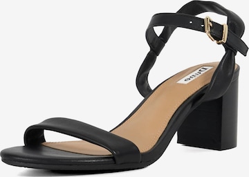 Sandales 'JALIZ' Dune LONDON en noir : devant