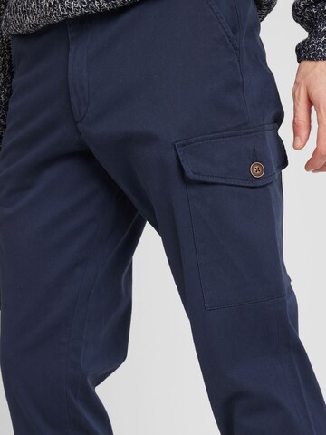 JACK & JONES Regular Hose 'OLLIE BOWIE' in Blau