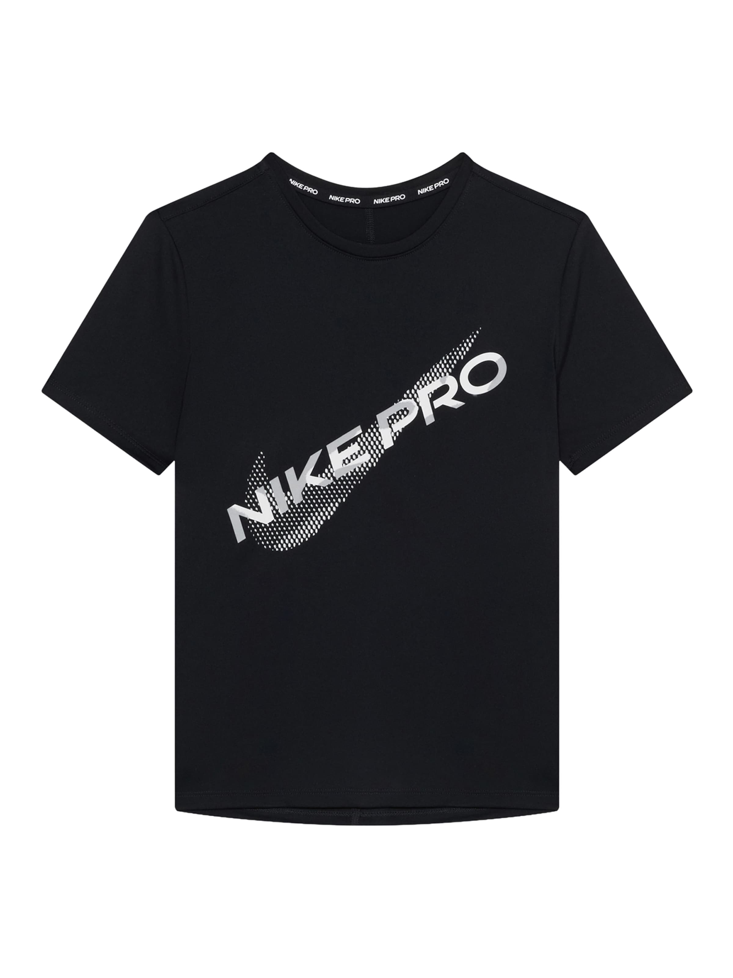 T-Shirt fonctionnel NIKE en noir : devant