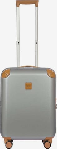 Bric's Trolley 'Amalfi' in Silber: Vorderseite