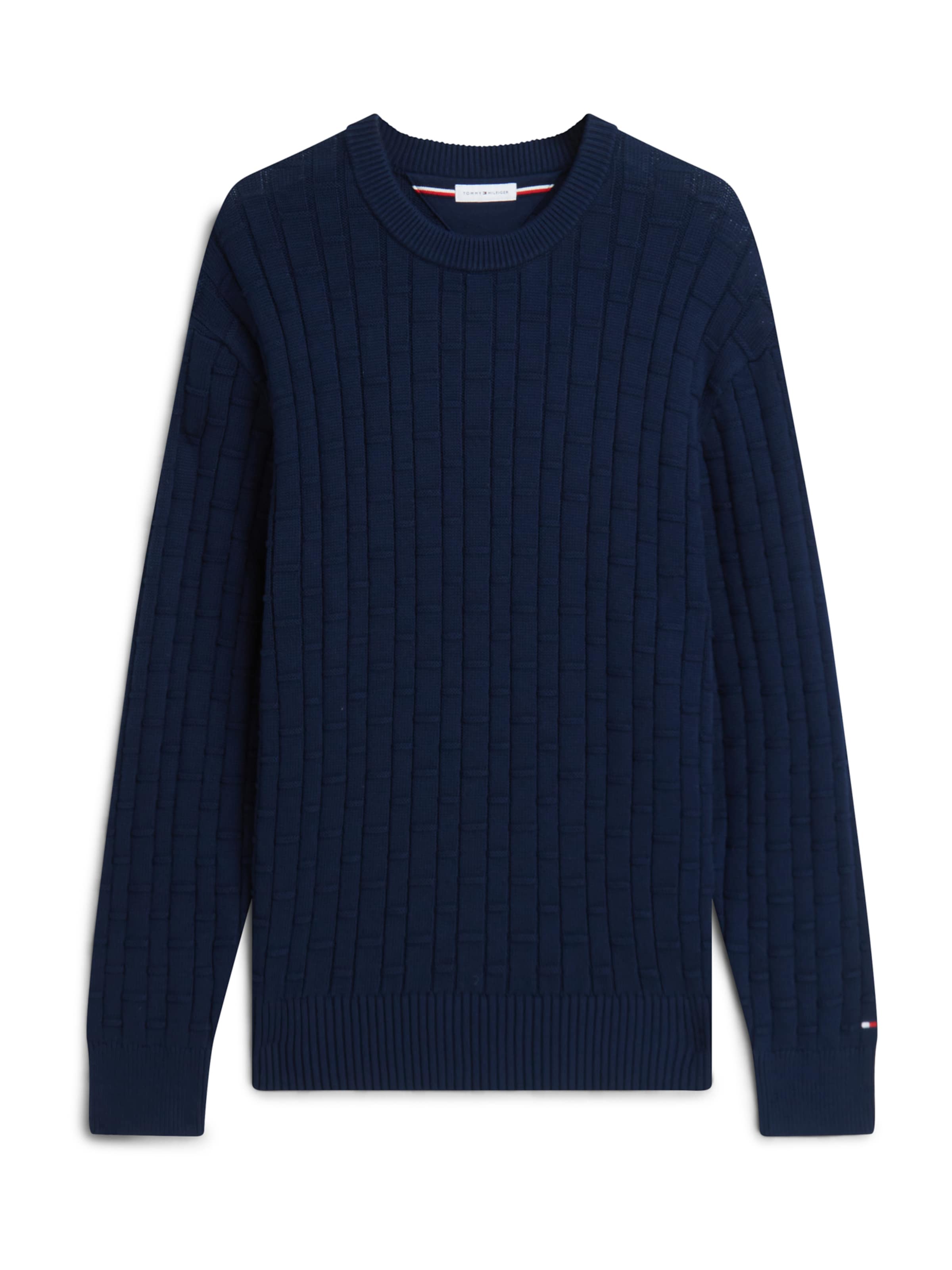 TOMMY HILFIGER Пуловер в синьо: отпред