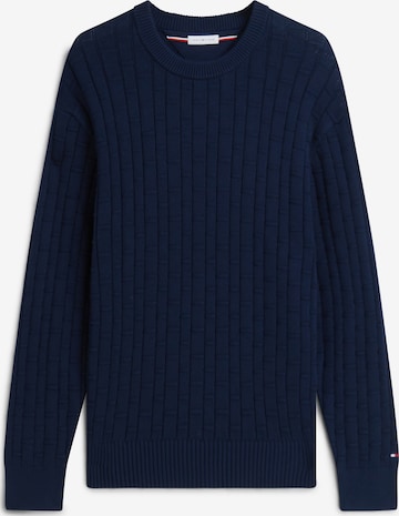 TOMMY HILFIGER Пуловер в синьо: отпред