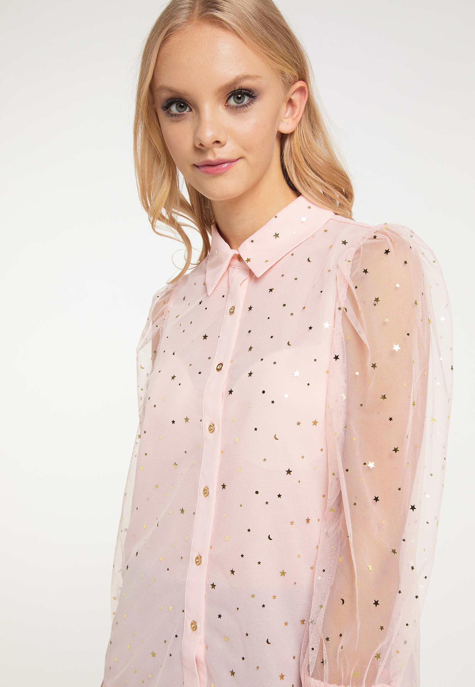 myMo at night Bluse in Pastellpink 