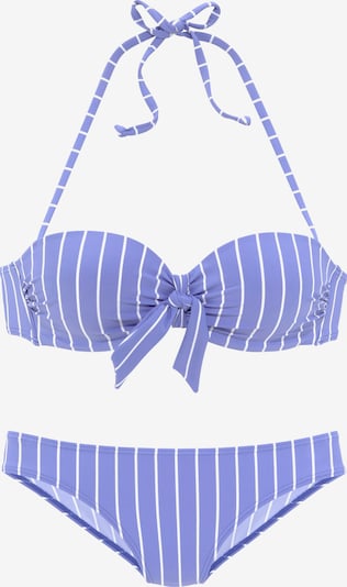 VIVANCE Bikini en bleu clair / blanc, Vue avec produit