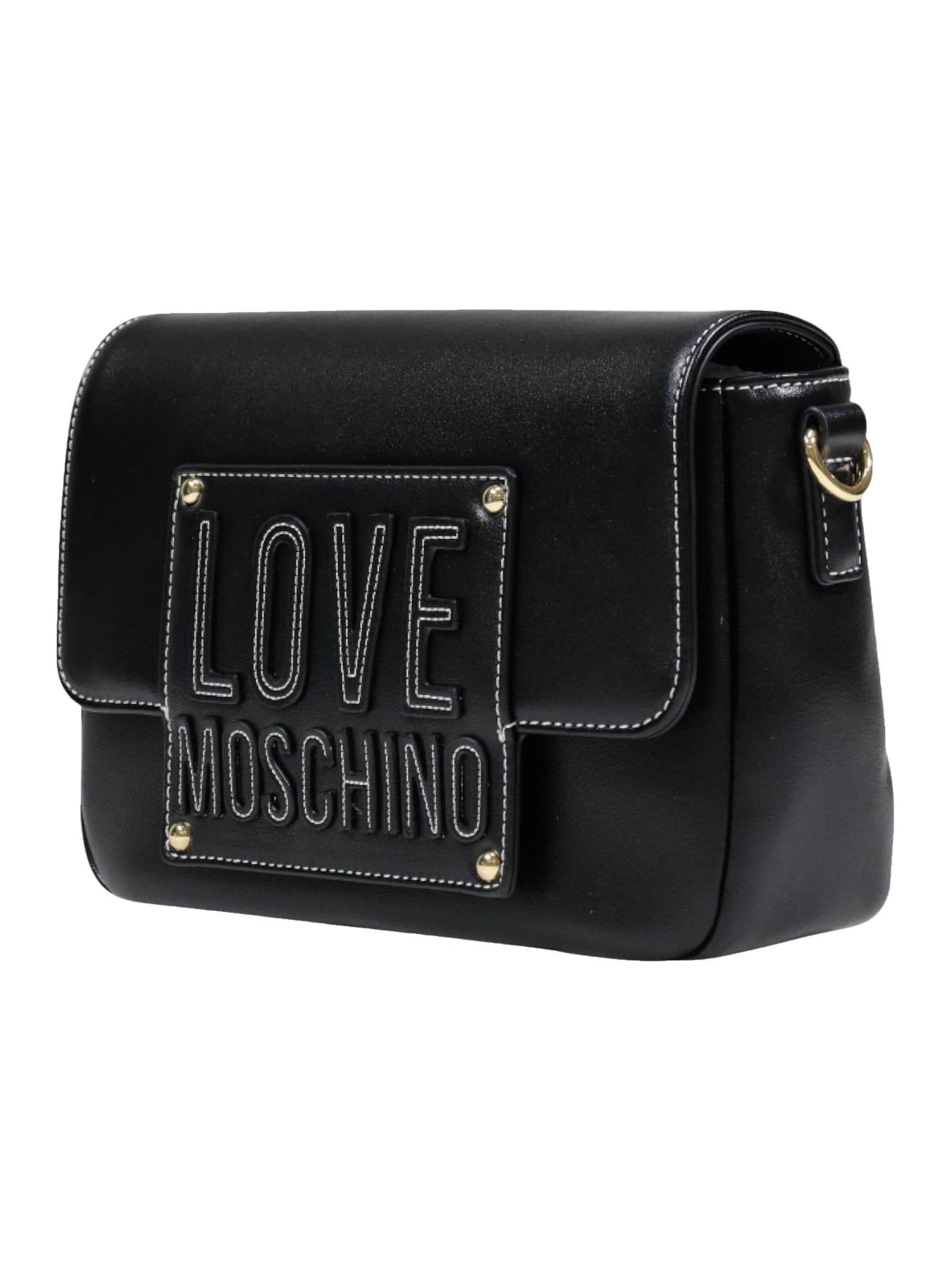 Sac bandoulière Love Moschino en noir
