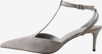 Escarpins à bride arrière 'Forever Comfort' Next en gris : devant