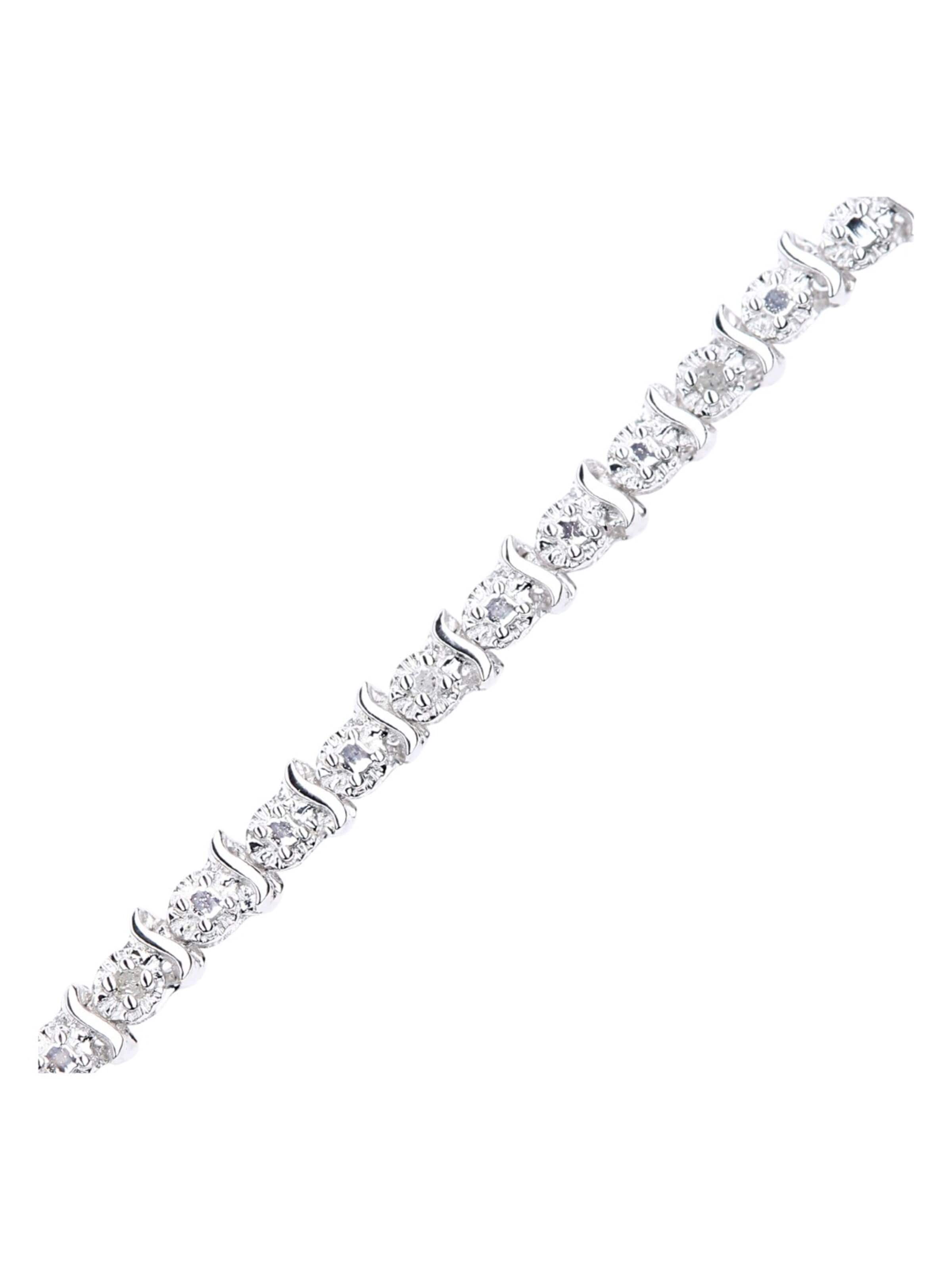 DIAMANT LETERNEL Armband‌‌‌‌‌‌ in Silber