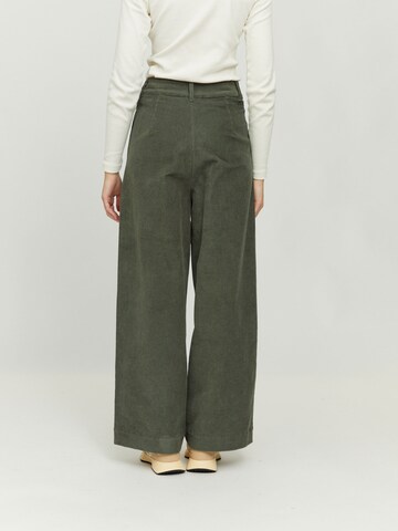 mazine Wide Leg Hose 'Niona' in Grün