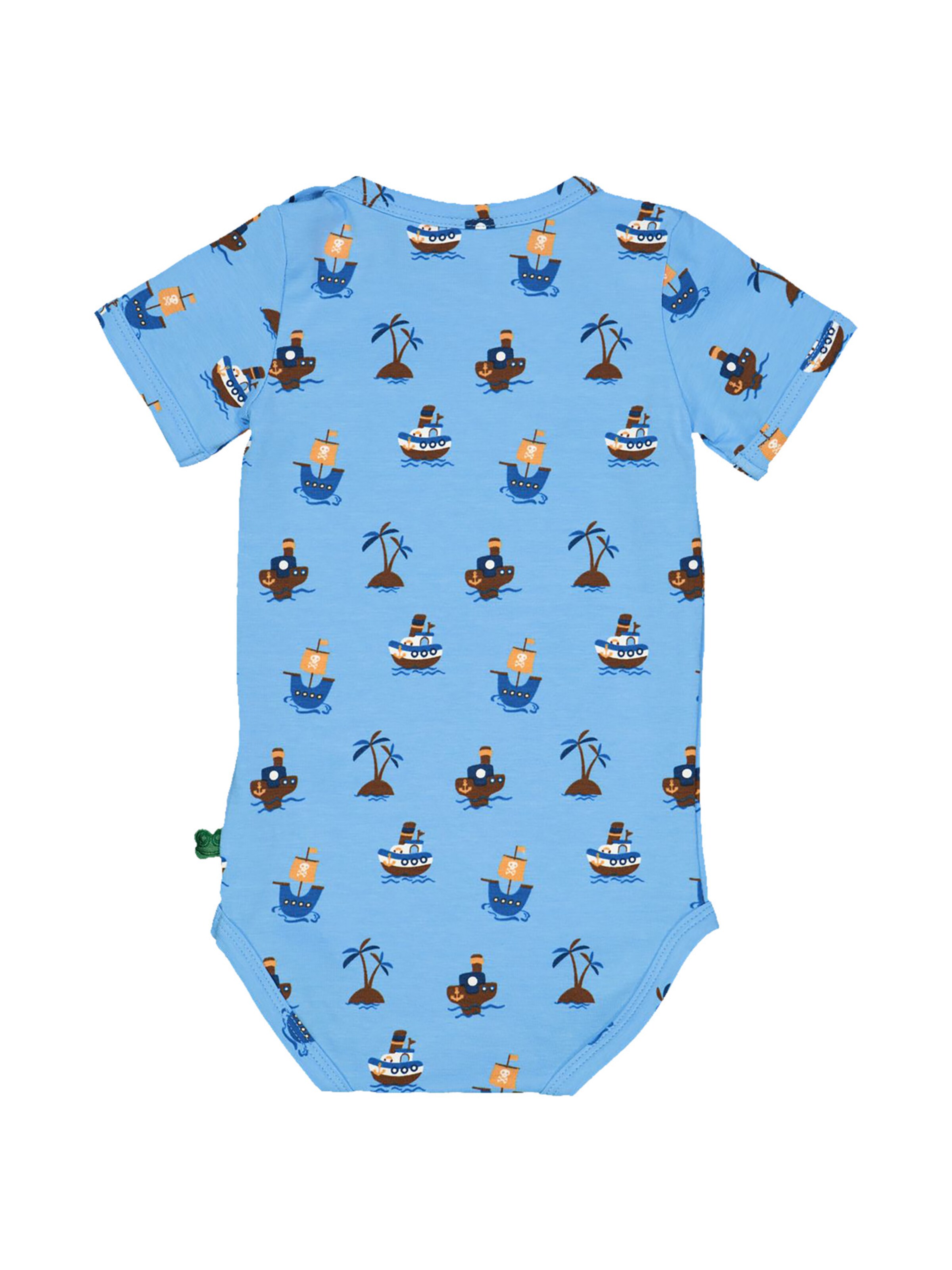 Barboteuse / body Fred's World by GREEN COTTON en bleu