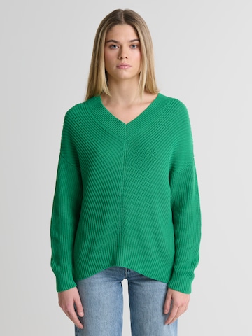 BIG STAR Sweater 'CYNTIANA' in Green: front