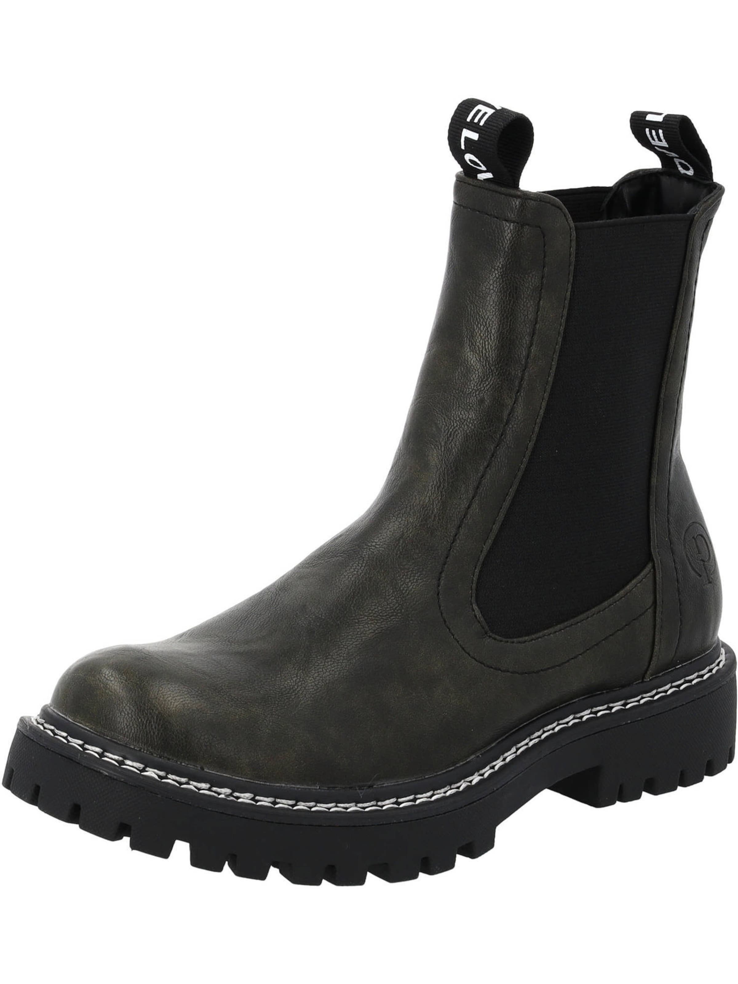 Palado Chelsea Boots 'Dedej' in Grün: Vorderseite