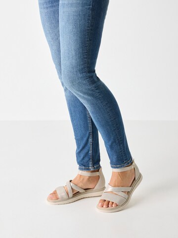 Sandales à lanières 'Comfort' Tamaris en beige