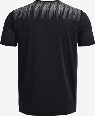 UNDER ARMOUR Performance Shirt 'Armour' in Black