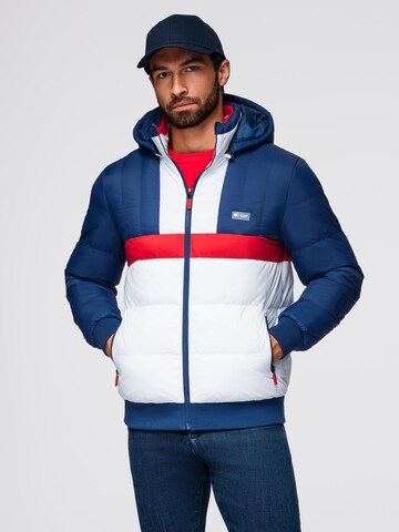 Ombre Winter jacket in Blue: front