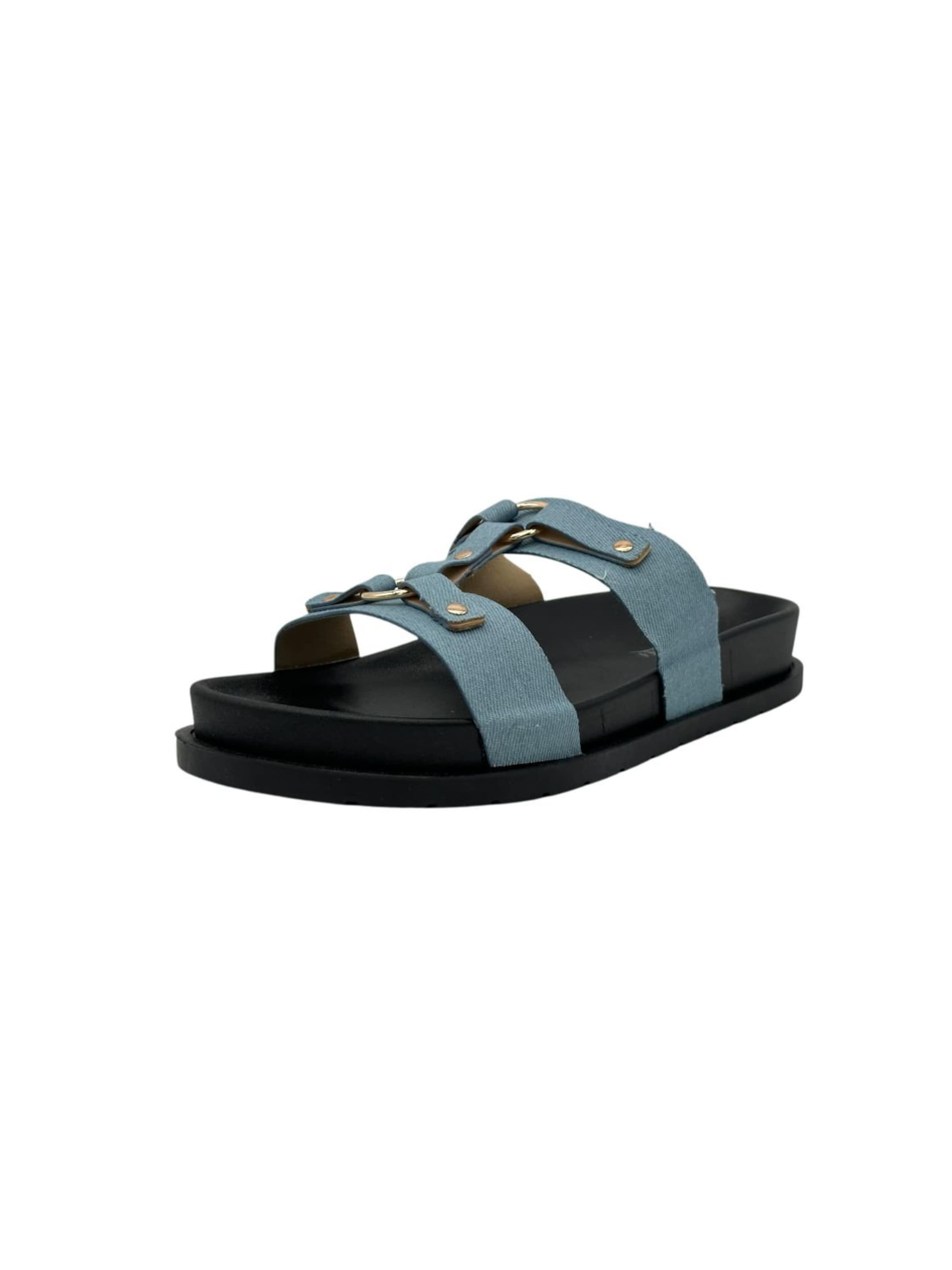 Nowaland Mules in 36 in Smoke blue, Item view