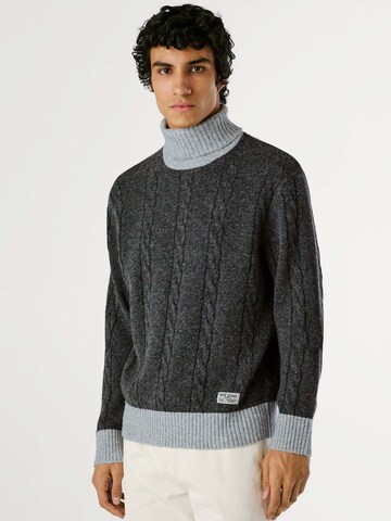 Pepe Jeans Sweater 'Purcel' in Grey: front