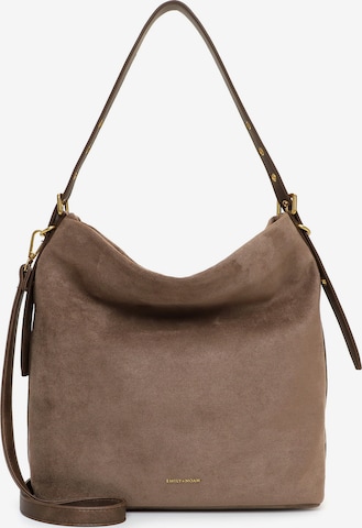 Poche ventrale 'E&N Laren' Emily & Noah en beige : devant
