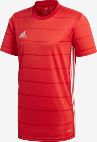 Maglia funzionale di ADIDAS PERFORMANCE in rosso: frontale