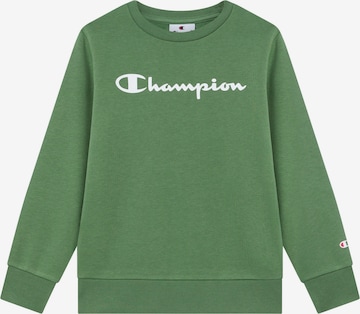 Champion Authentic Athletic Apparel Sweatshirt in Green: front