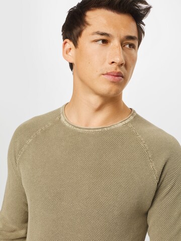 Key Largo Regular Fit Pullover 'Thomas' i beige