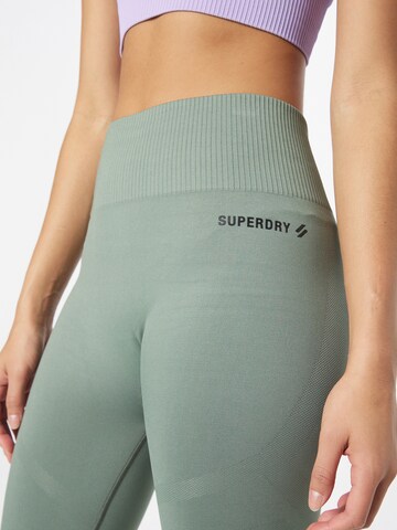 Superdry Skinny Športové nohavice - Zelená